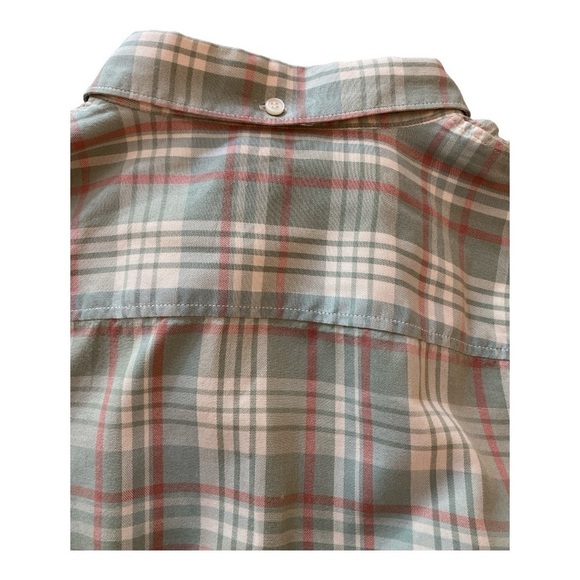 J. CREW button down shirt, The Perfect Shirt, 100% cotton. Size M, muted green. - Picture 3 of 6